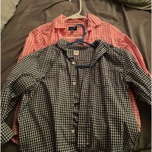 GINGHAM button ups (kids)